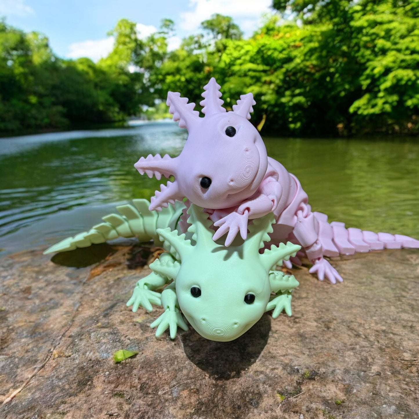 Adorable Articulated Axolotl