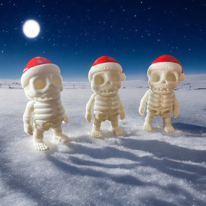 Santa Hat Skeleton