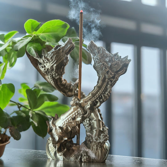 Dragon Dance Incense Holder